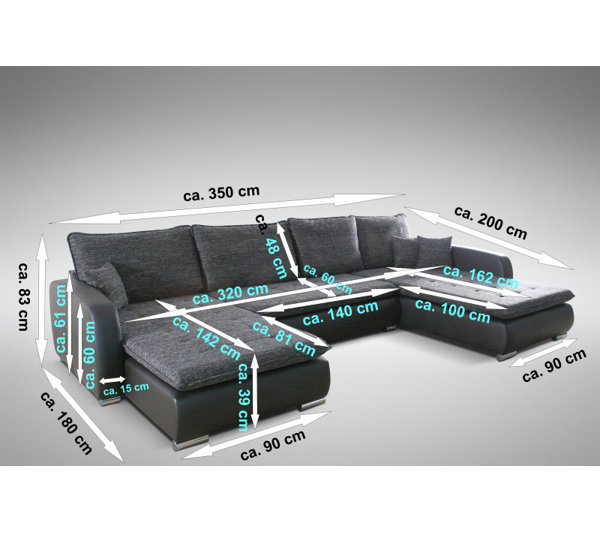 Home & Haus Aysen Corner Sofa Bed & Reviews Wayfair.ie